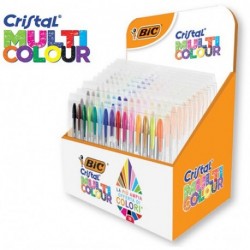 PENNE BIC CRISTAL ASS MULTICOLOR BL.10PZ
