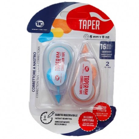 CORRETTORE TAPE 6M 2PZ BLISTER BLISTER