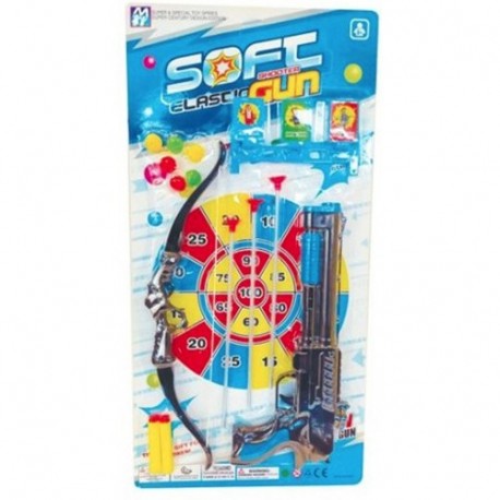 ARCO E PISTOLE SOFT GUN 28,56CM BLISTER