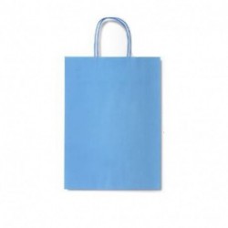 SHOPPER T/U 22X10X27CM CELESTE -