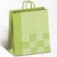 SHOPPER  36X12X46CM VERDE MELA