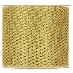 NASTRO A RETE MM100X20MT ORO - 1828 04