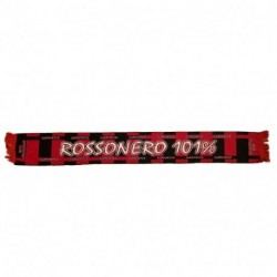 SCIARPA ROSSO NERO - 072601