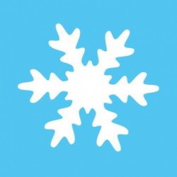 FUSTELLA CWR 16MM MINI FIOCCO NEVE