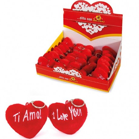 CUORI PORTACHIAVI 8CM  - 22956