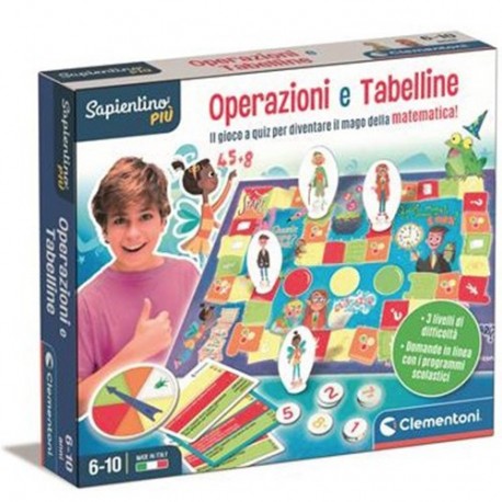 CLEM SAPIENTINO PIU OPERAZIONI IN TABELL