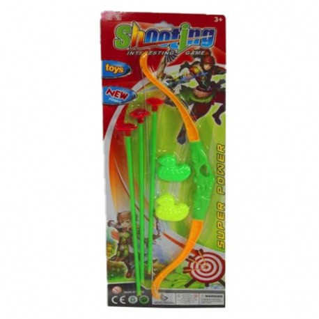 ARCO FRECETTE C/FRECCE VENTOSA 54CM SCAT