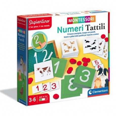 CLEM MONTESSORI NUMERI TATTILI  - 16361