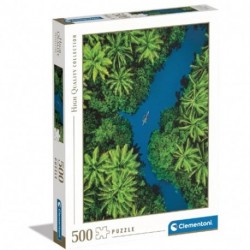 CLEM PUZZLE 500 TROPICAL AERIAL VIEW -