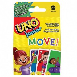 CARTE GIOCO UNO JUNIOR ACTION PLAY MOVE