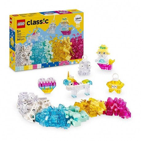 LEGO CLASSIC SCATOLA MAGICA TRASPARENTE