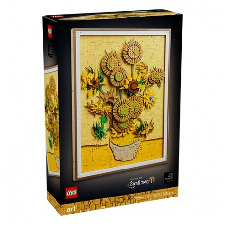 LEGO ART VINCENT VAN GOGH GIRASOLI -