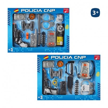SET POLIZIA C/ACC. BL  - 130780