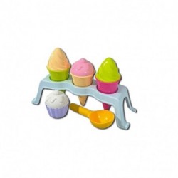 SET 3 CONI GELATO + CUP CAKE CON SUPPORT