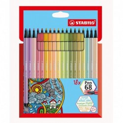 PENNARELLI STABILO PEN68 ROLERSET 18PZ