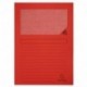 CARTELLINE C/FINESTRA  ROSSE CF.25PZ -