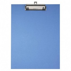 PORTABLOCCO CARTA PATINATA BLU  A4 -