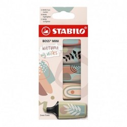 EVIDENZIATORI STABILO MINI NATUREVIBER