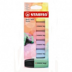 EVIDENZIATORI STABILO BOSS MINI PASTEL