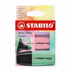 EVIDENZIATORI STABILO BOSS MINI PASTEL