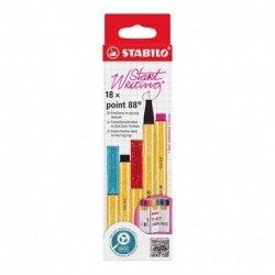 PENNARELLI STABILO PEN88 ZIG ZAG 18PZ