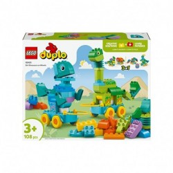 LEGO DINOSAURI SU RUOTE 3 IN 1  - 10451