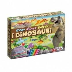 GIOCO CREO COLORO DINOSAURI - 800107