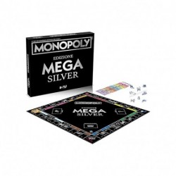 MEGA MONOPOLI EDIZIONE SILVER - WMO53570