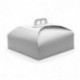 SCATOLA PER TORTA DAMASCATA 36X36H7  -