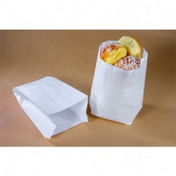 SACCHETTI KRAFT BIANCO 19X40 10KG  -