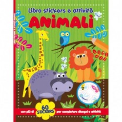 ANIMALI-STICKERS E ATTIVITA' - MDV538