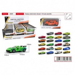 BOY METAL MOTORS 1:43 FURIUS CARS  -
