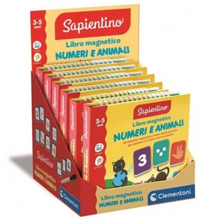 CLAM BABY LIBRI MAGNETICI NUMERI E ANIMA