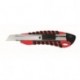 CUTTER CON IMPUGNATURA GOMMA 2LAME 18MM