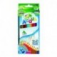 BLISTER DA 3 TAMPONI 6/53 NERO