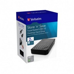 VERBATIM HDD EST. 2TB USB 3.0 47683