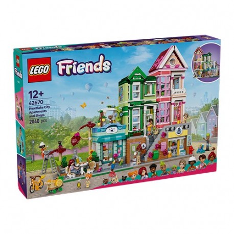 LEGO LEGO FRIENDS APPARTAMENTI E NEGOZI