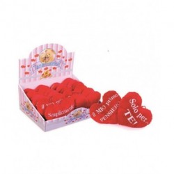 ORSO SEDUTO PANNA H25CM. C/CUORE
