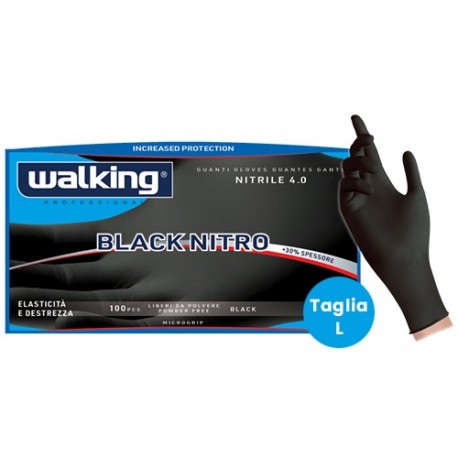 GUANTI NITRO BLACK MIS.L CONF. 100PZ