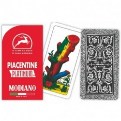 CARTE MODIANO PIACENTINE ROSSO PLATINUM