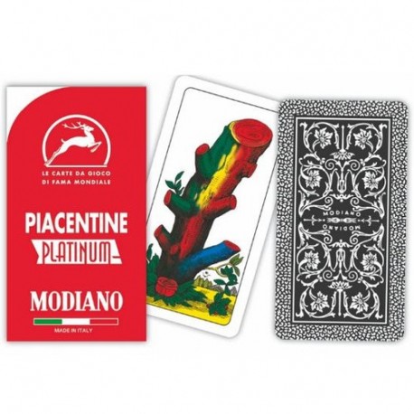 CARTE MODIANO PIACENTINE ROSSO PLATINUM