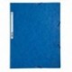 CARTELLINA C/ELASTICO 3L.CARTONE BLU