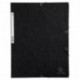 CARTELLINA C/ELASTICO 3L.CARTONE NERO