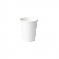 BICCHIERE CARTA BIANCO 210ML BYO 100PZ