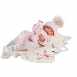 TUTINA ROSA CON CAPPELLO PONPON COP.