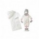 TUTINA POIS CAPPELLO GRIGIO E COP.43CM