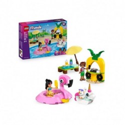 LEGO POOL PARTY CON UNICORNO E FENICOTTE