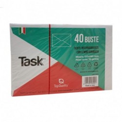 BUSTE 12X18 40PZ  70GR. S/FINESTRA TASK