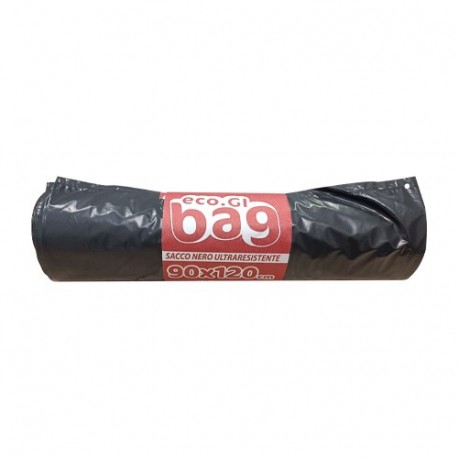 SACCHI LDPE NERO 90X120 ECO 10PZ.  -