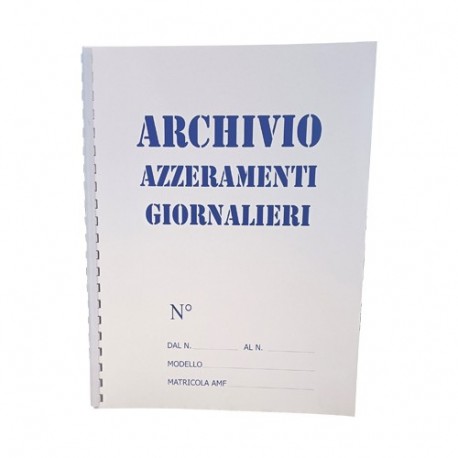ARCHIVIO AZZERAMENTI GIONALIERI -1AZ 57M